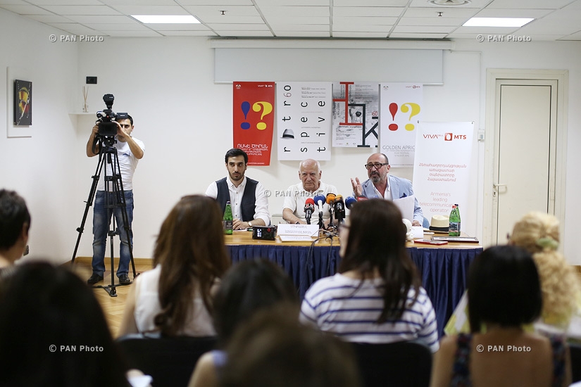 Пресс-конференция, посвященная 12-ому международному ереванскому кинофестивалю «Золотой абрикос»