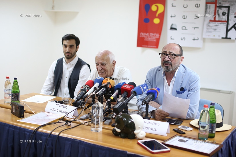 Пресс-конференция, посвященная 12-ому международному ереванскому кинофестивалю «Золотой абрикос»