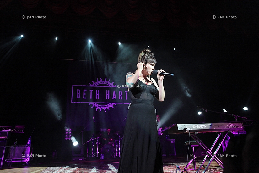Концерт Бет Харт в Ереване