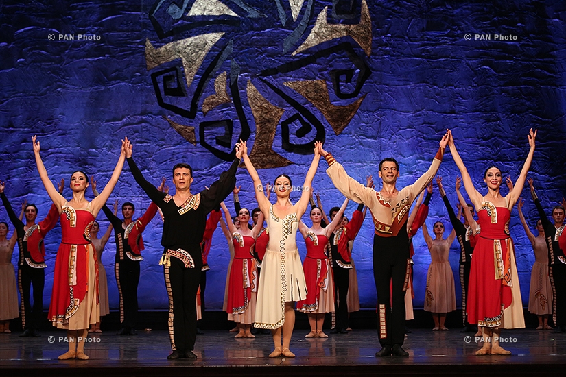 Premiere of the ballet performance 'Arshile Gorky' with the participation of ensembles 'Forceful Feelings' and  'Barekamutyun' (Friendship)