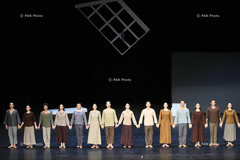 Premiere of the ballet performance 'Arshile Gorky' with the participation of ensembles 'Forceful Feelings' and  'Barekamutyun' (Friendship)