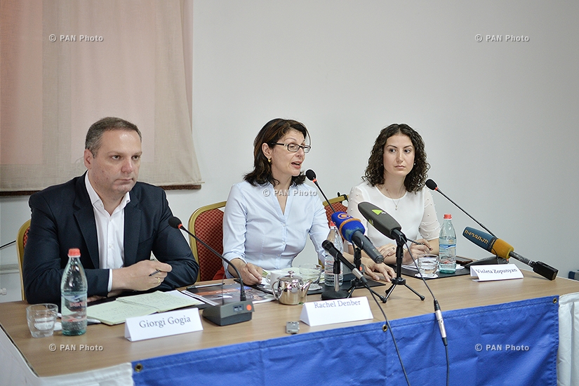 Press conference of Human Rights Watch NGO