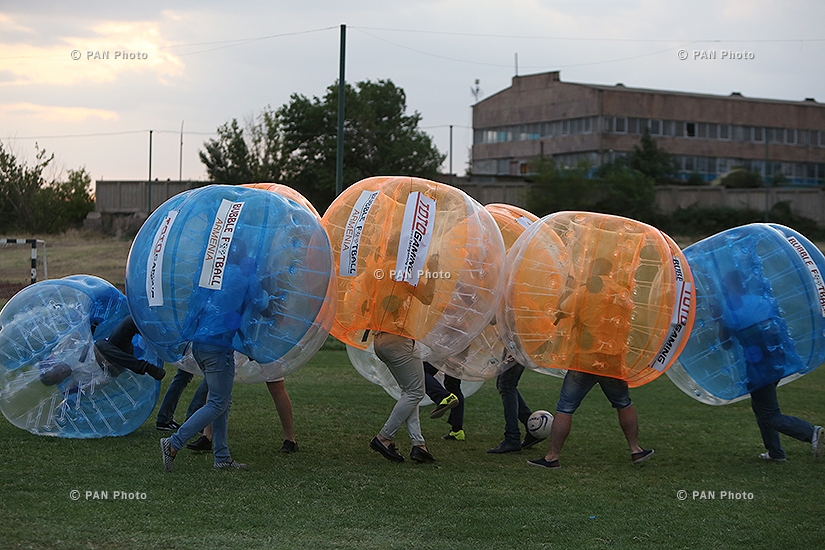  Bubble Football Armenia-ի առաջին ցուցադրական խաղը