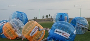  Bubble Football Armenia: Первый выставочный матч