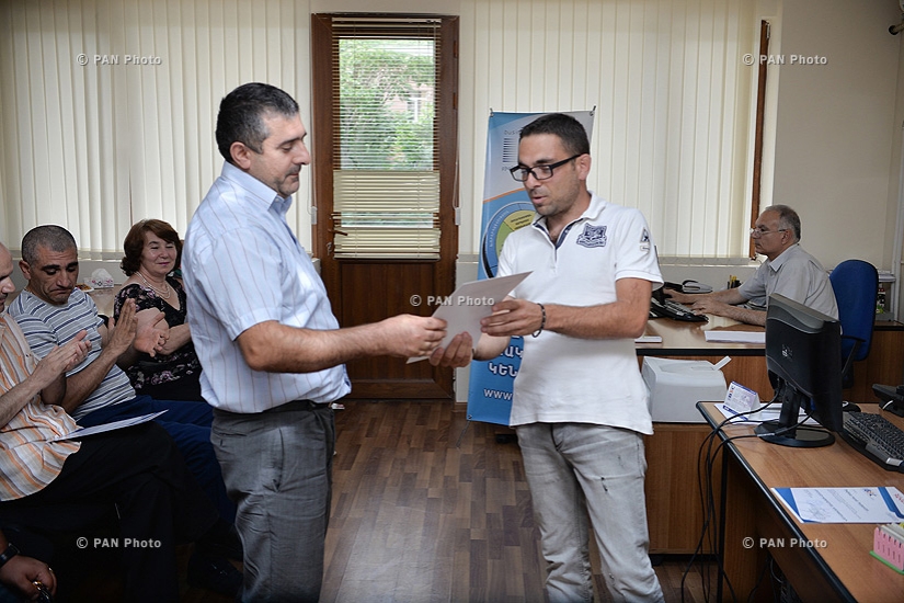 “Business management skills” trainings for “Strengthening the Livelihoods and Voice of the Poor and Vulnerable Persons in Armenia” Project beneficiaries