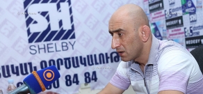 Пресс-конференция главного тренера сборной Армении по вольной борьбе Араика Багдасаряна