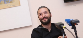 Пресс-конференция гитариста Ваагна Тургутяна