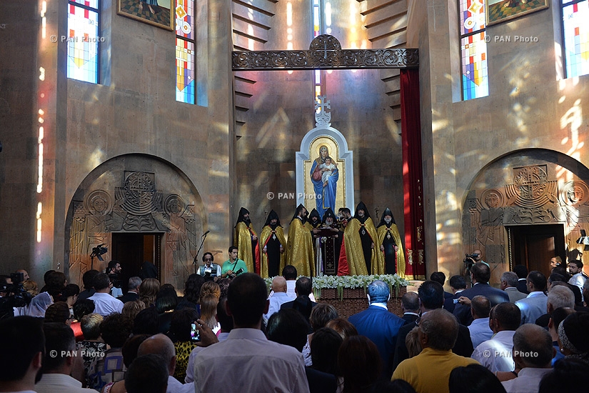 Consecration ceremony of newly-built St. Savior’s Church in Nor Hachen