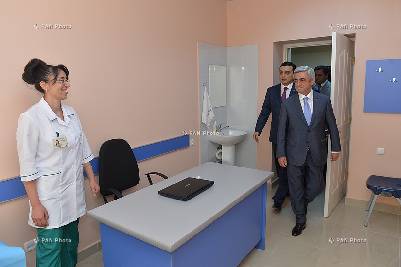 President Serzh Sargsyan's working visit to Tavush Province