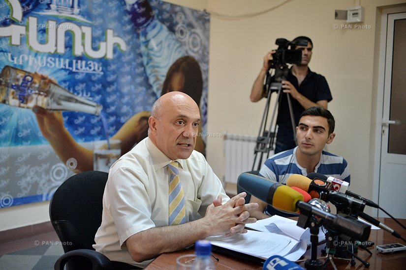 Press conference of Ashot Melikyan, Chairman of the Committee to Protect Freedom of Expression