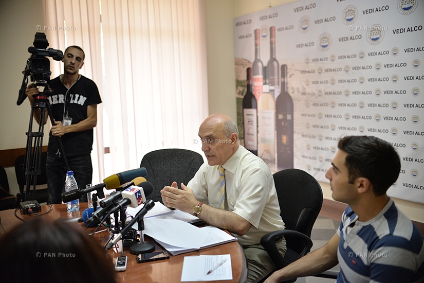 Press conference of Ashot Melikyan, Chairman of the Committee to Protect Freedom of Expression