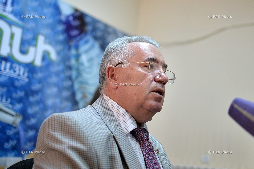Press conference of Mkrtich Minasyan (RPA)