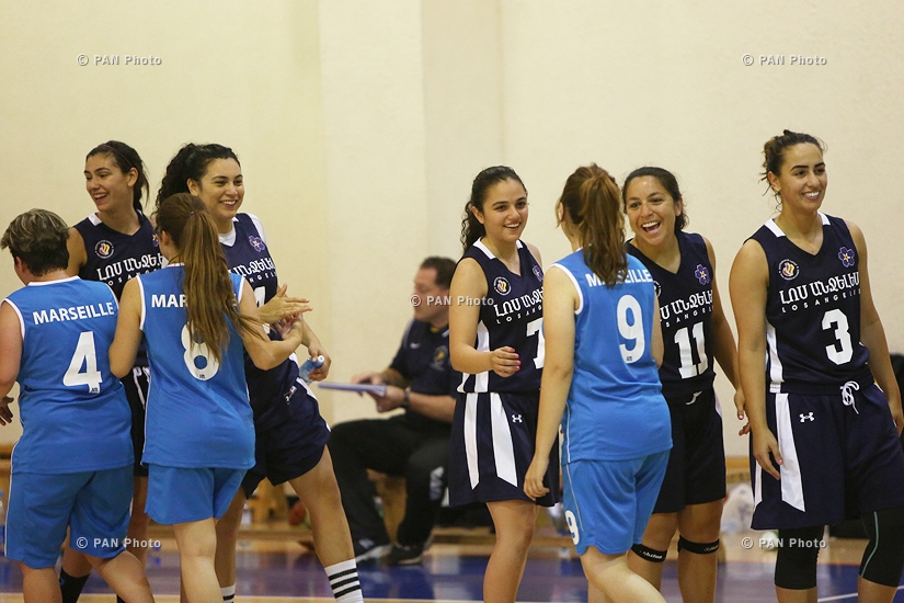 6-ые Всеармянские летние игры: Женский баскетбол: Марсель - Лос-Анджелес