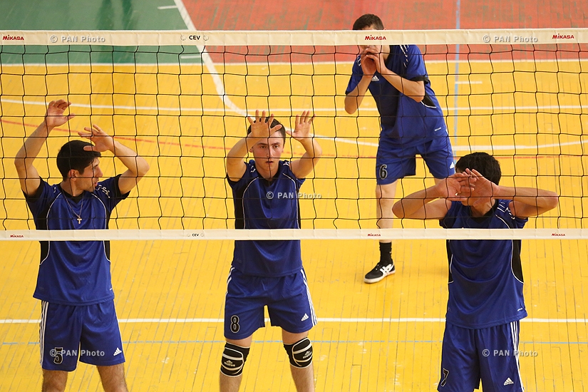 6-ые Всеармянские летние игры: Мужской волейбол: Афины - Полице