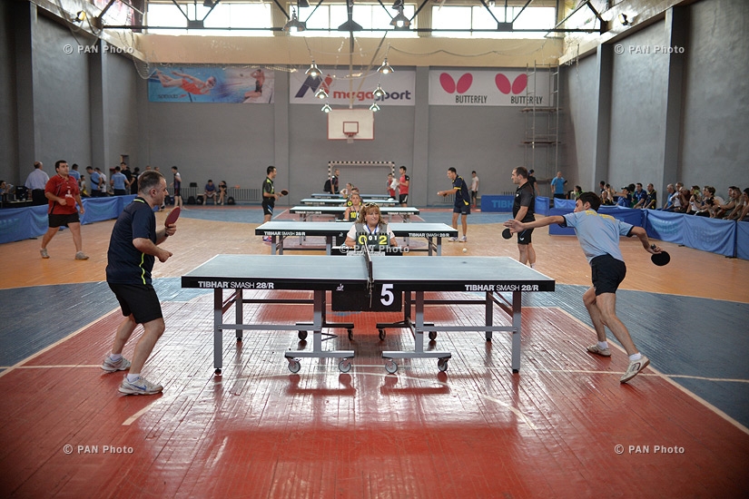 6th Pan-Armenian Summer Games: Table tennis
