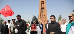 Tribute ceremony dedicated to the 40th anniversary of ASALA and the 33th anniversary of Karin action