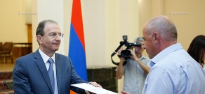 Правительство РА: Mероприятие, посвящённое Дню строителя