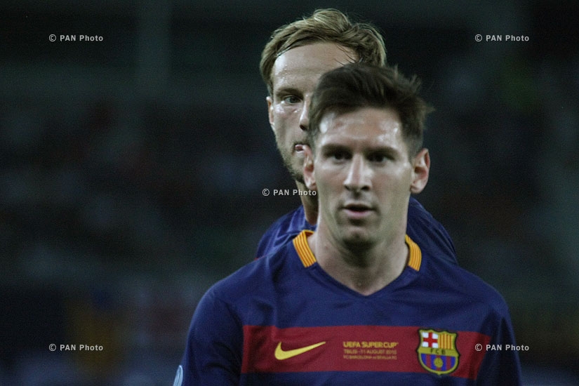  Ivan Rakitic, Lionel Messi