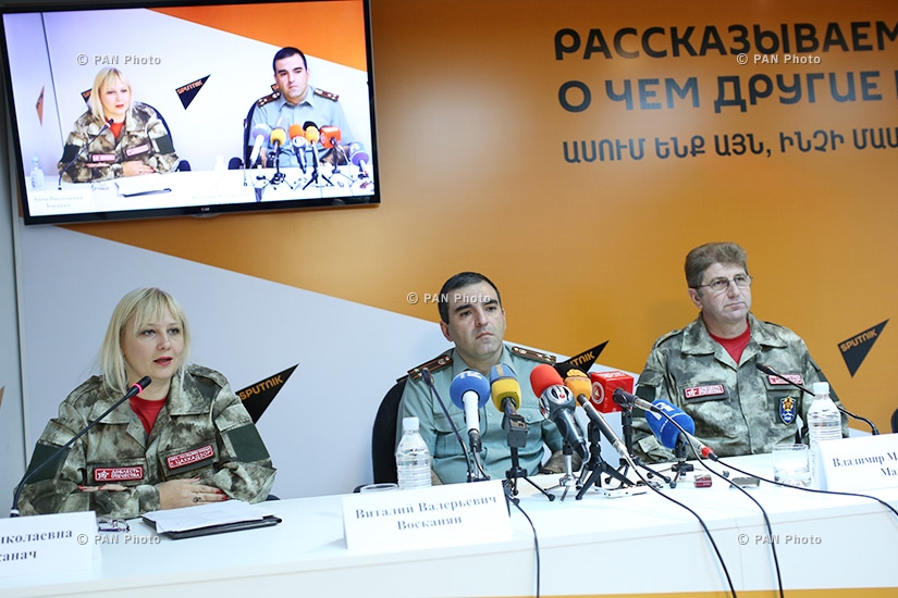 «Միություն 2015. Հաղթանակի ժառանգները» ռազմամարզական կազմակերպությունների միջազգային երիտասարդական կրթական հավաքին նվիրված մամուլի ասուլիս