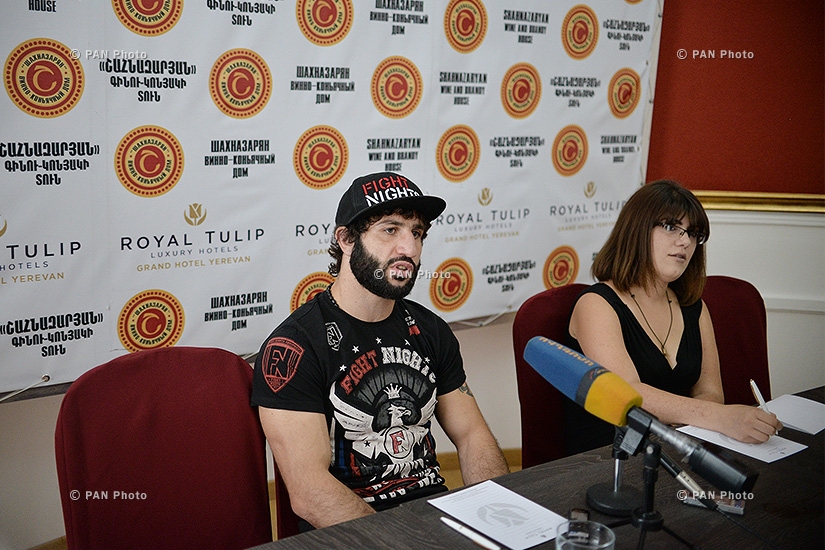 Пресс-конференция чемпиона мира по версии ProFC Давида Хачатряна