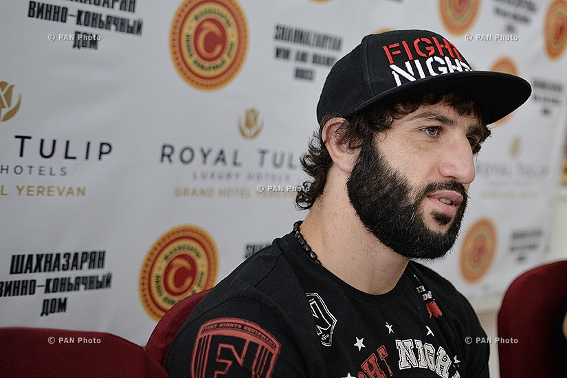 Press conference of world champion by ProFc David Khachatryan
