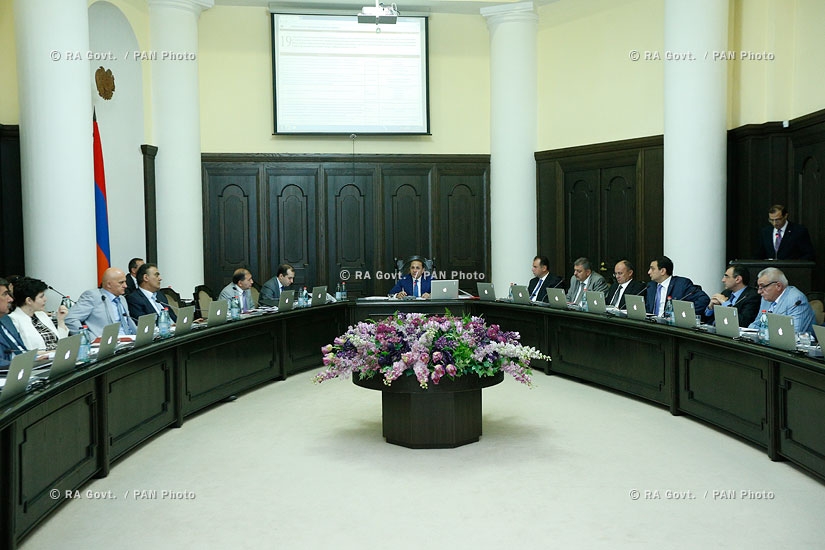 Правительство РА: Заседание Правительства