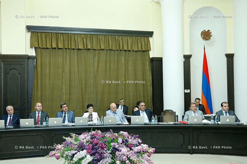 Правительство РА: Заседание Правительства