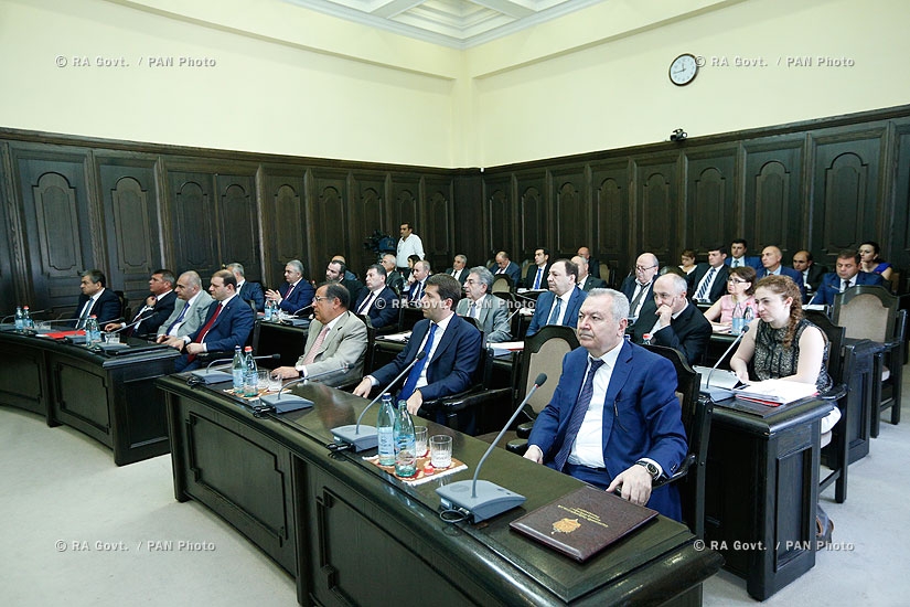 Правительство РА: Заседание Правительства