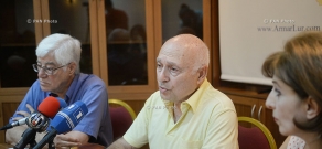 Пресс-конференция историка, картографа Рубена Галичяня и геолога Ара Карапетяна