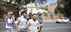 Протест инициативы «Мы – хозяева нашей страны» в защиту Сюзи Геворгяна