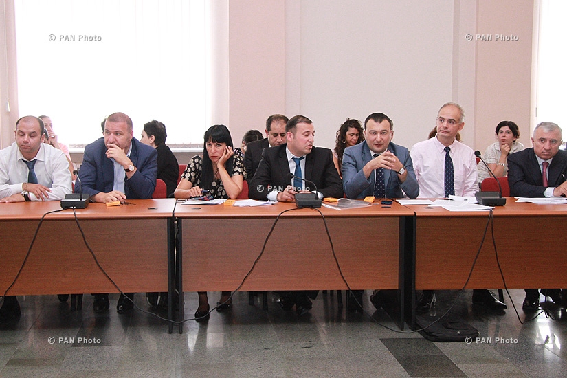 Встреча экспертов Европейской комиссии «За демократию через право» (Венецианской комиссии) с представителями политических партий Армении