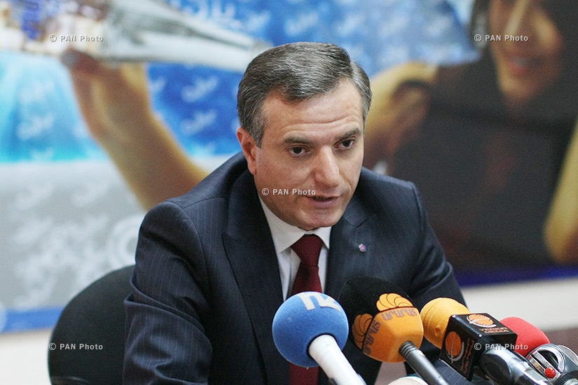 Пресс-конференция депутата от РПА Артака Закаряна  