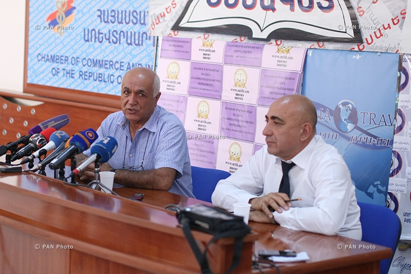 Press conference of Hamlet Petrosyan, Head of the Tigranakert archeological expedition group 