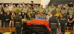 Церемония прощания с генерал-полковником  Гургеном Далибалтаяном