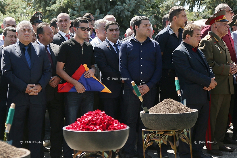 Funeral of Colonel-General Gurgen Dalibaltayan 