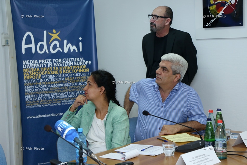 Press conference of Harutyun Khachatryan, Siranuish Galstyan, Stepan Grigoryan and Nadia Lichtenstein 