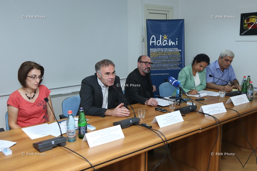 Press conference of Harutyun Khachatryan, Siranuish Galstyan, Stepan Grigoryan and Nadia Lichtenstein 