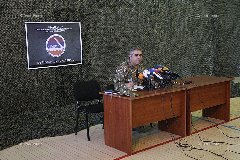 Пресс-конференция пресс-секретаря министра обороны Армении Арцруна Ованнисяна 