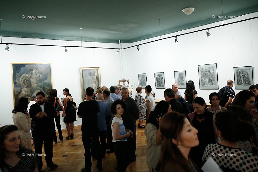В Национальной галерее Армении открылась выставка «Ерванд Кочар. Диалог поколений»