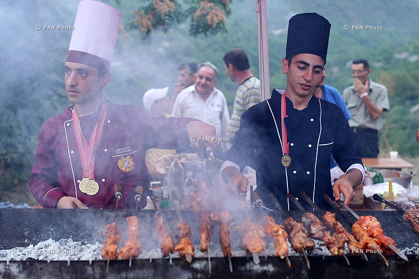 7-ой Шашлычный фестиваль в городе Ахтала