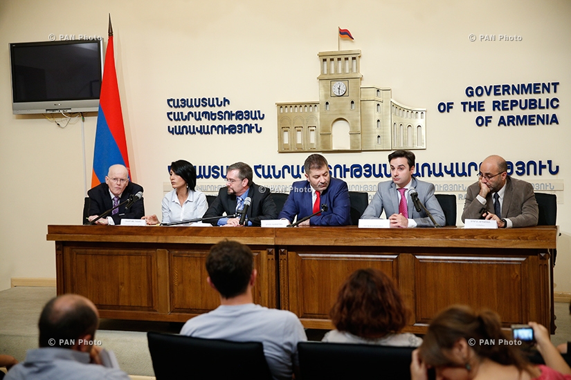 Пресс-конференция, посвященная запуску программы «Армения: Инвестиционная конференция 2016»