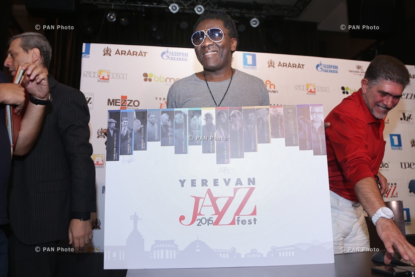 Yerevan Jazz Fest 2015, день 2: Пресс-конференция джаз-музыканта Ричарда Боны 