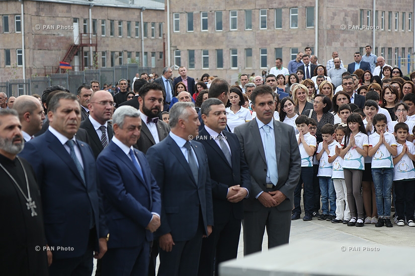 Opening of Dilijan Central School