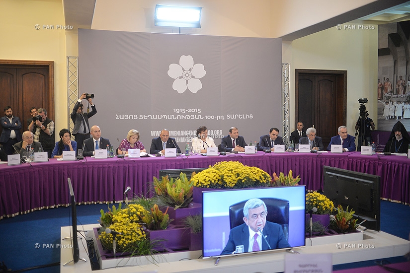6th session of State Commission on Coordination of events, dedicated to the 100th anniversary of Armenian Genocide 