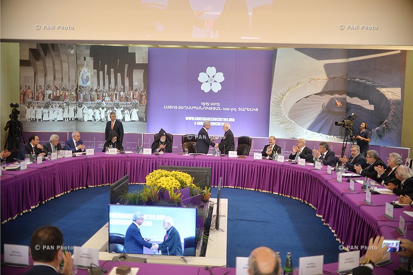 6th session of State Commission on Coordination of events, dedicated to the 100th anniversary of Armenian Genocide 