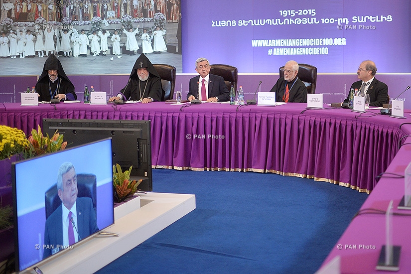 Состоялось 6-е заседание государственной комиссии, координирующей мероприятия, посвященные столетию Геноцида армян