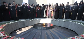  Prayer Service at the Armenian Genocide Museum-Institute