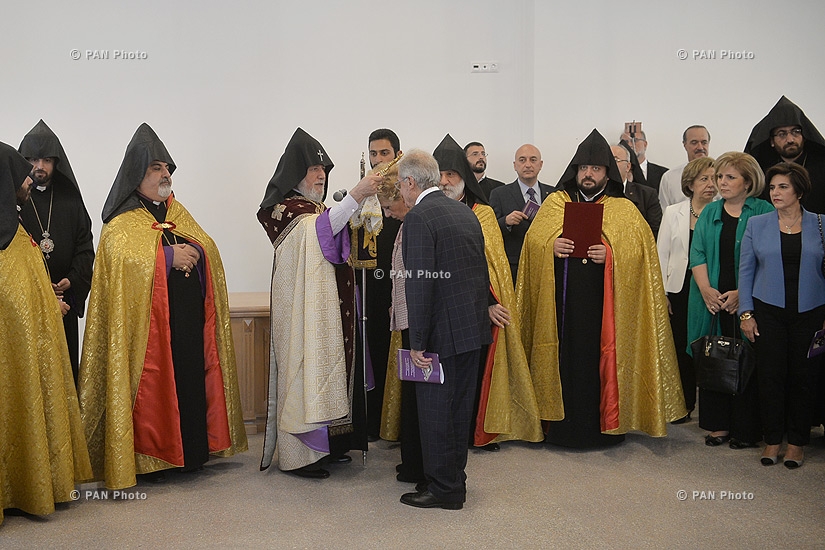 Opening of Karkein I educational centre in neighborhood of Mother See of Holy Etchmiadzin