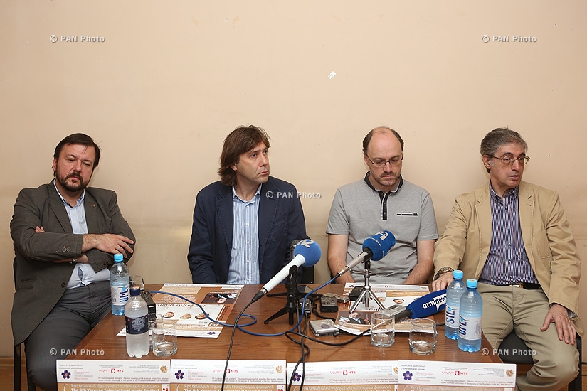 Press conference with the participation of the Borodin Quartet 