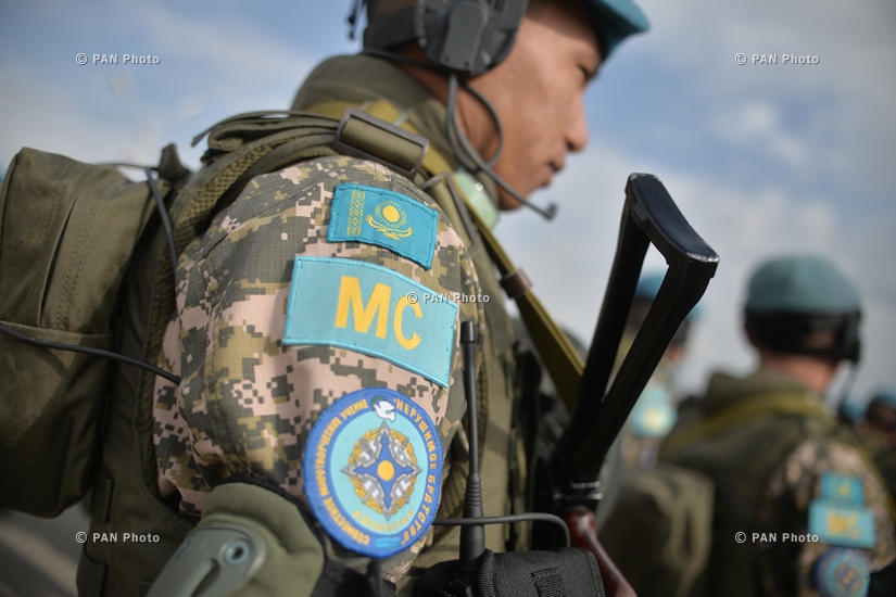 'Indestructible Brotherhood 2015' military exercises of CSTO Collective Peacekeeping Forces launch in Armenia
